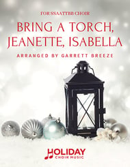 Bring a Torch, Jeanette, Isabella SSAATTBB choral sheet music cover Thumbnail